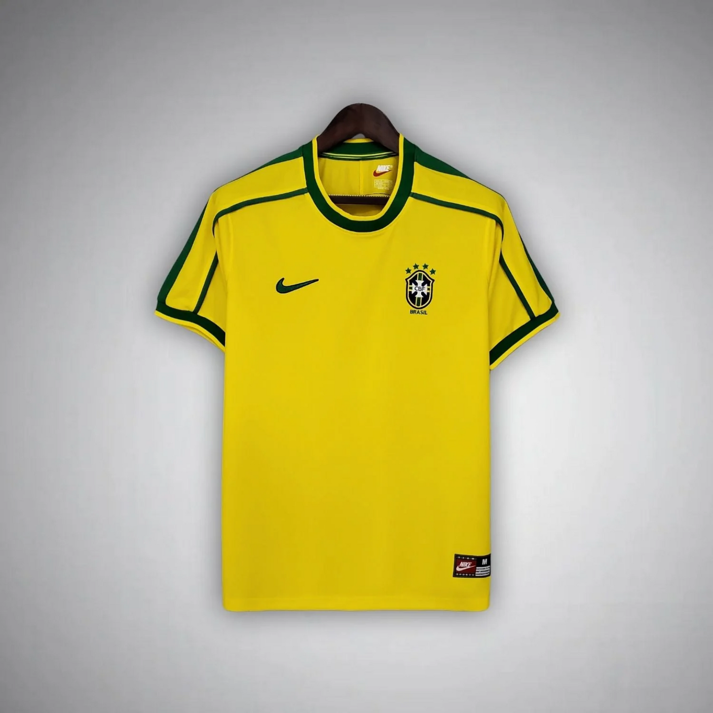 Retro Brazil Home Shirt 1998