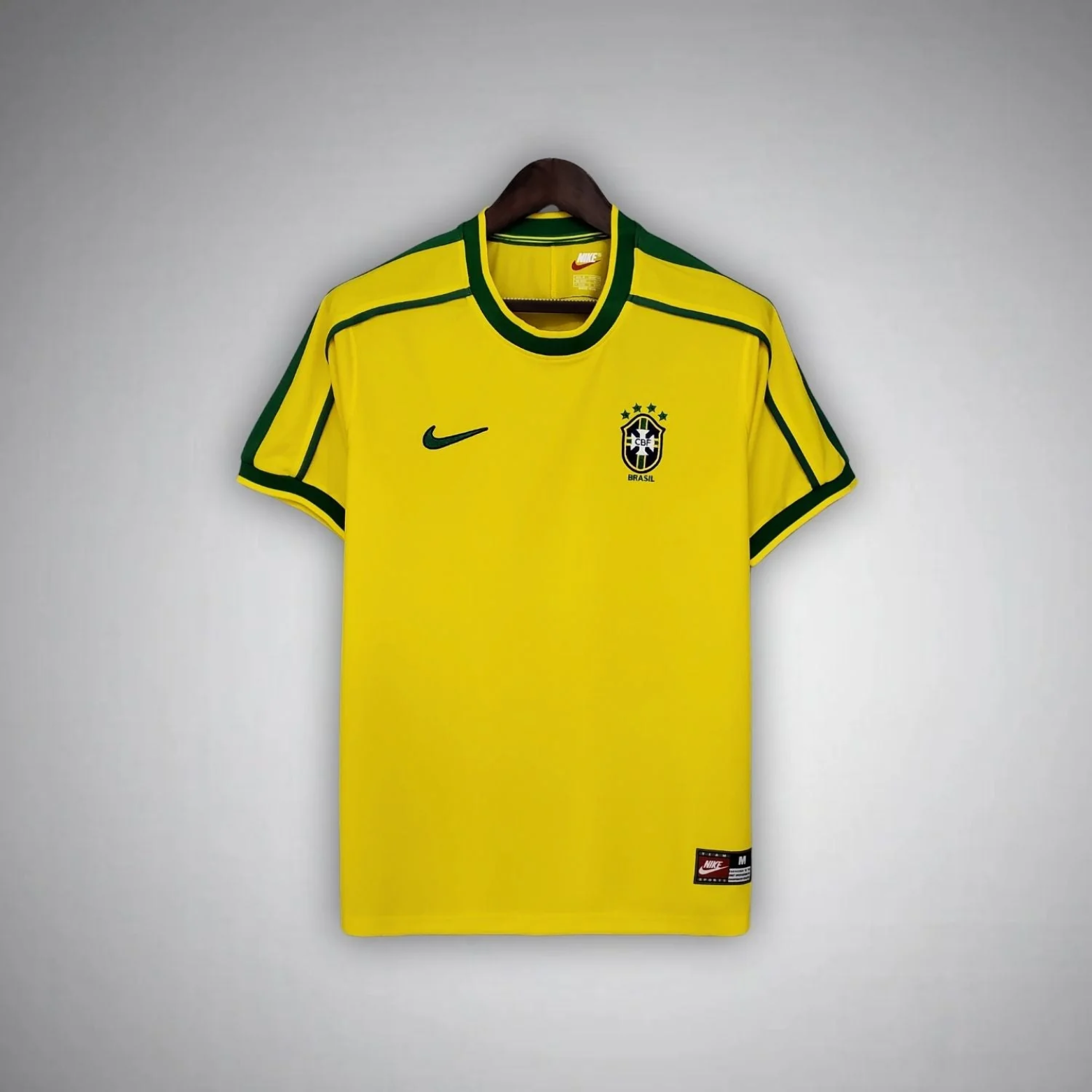 Retro Brazil Home Shirt 1998
