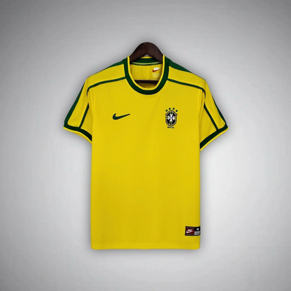 Retro Brazil Home Shirt 1998
