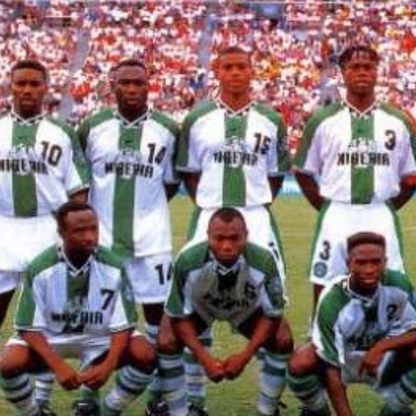 Retro Nigeria Away Shirt 1996