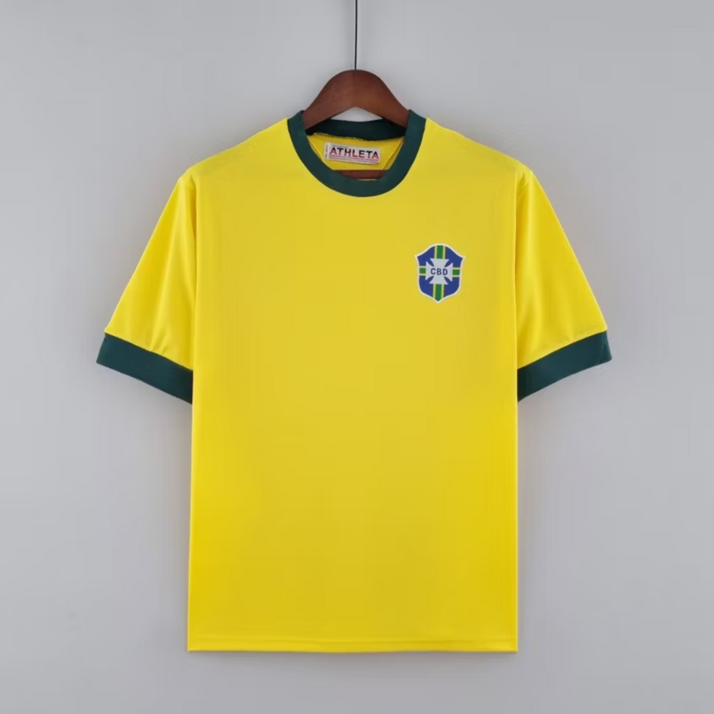 Retro Brazil Home Shirt 1970