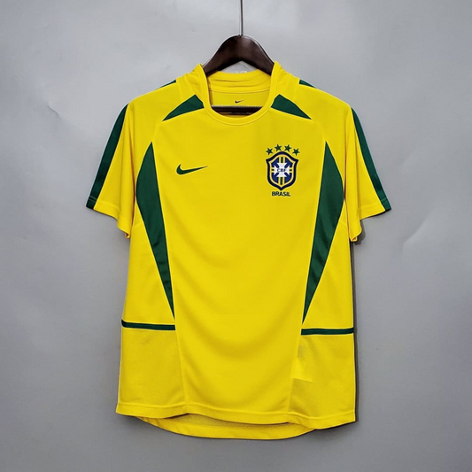 Retro Brazil Home Shirt 2002