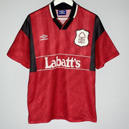 Retro Nottingham Forest Home Shirt 1992/94