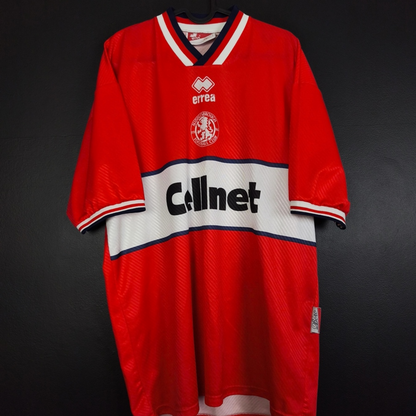 Retro Middlesbrough Home Shirt 1998/99