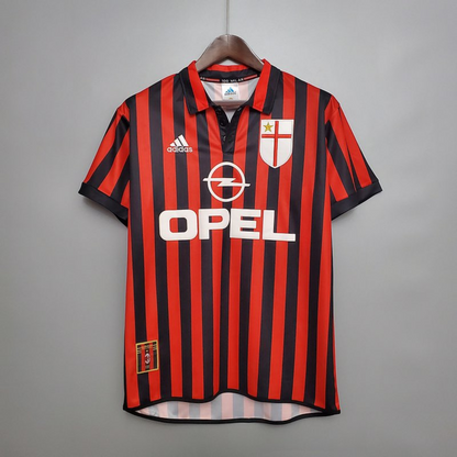 Retro AC Milan Home Shirt 1999/00