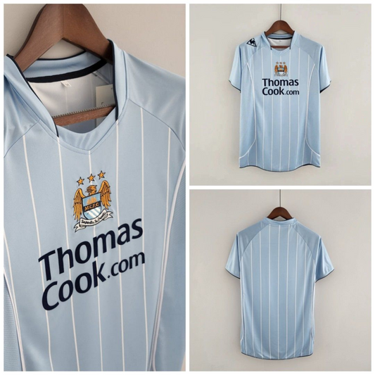 Retro Manchester City Home Shirt 2007/08