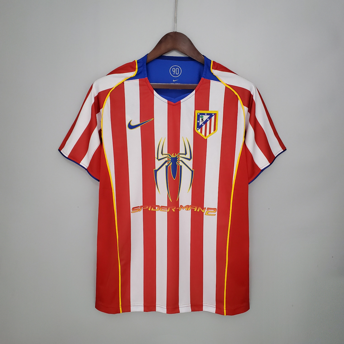 Retro Atletico Madrid Home Shirt 2004/05