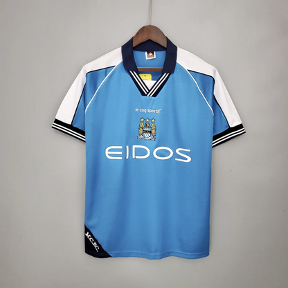 Retro Manchester City Home Shirt 1999/01
