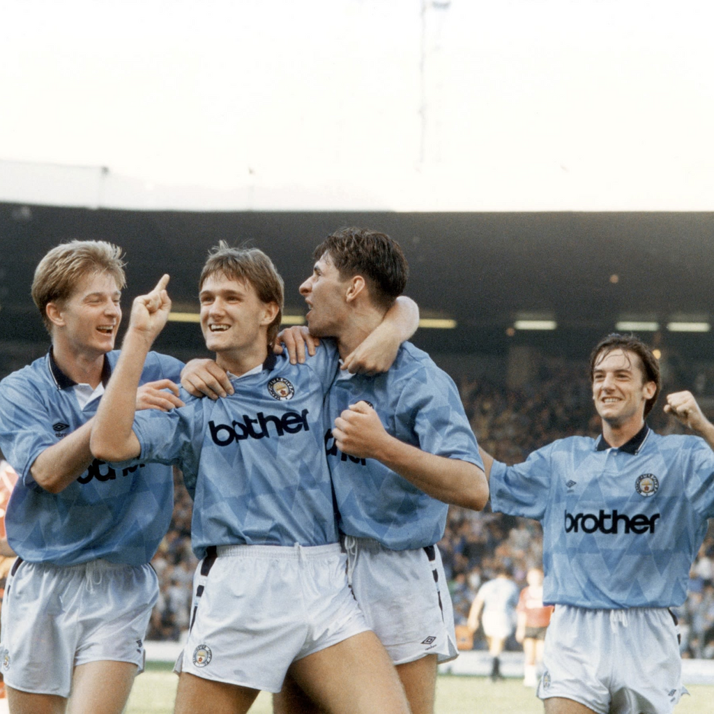 Retro Manchester City Home Shirt 1989/99