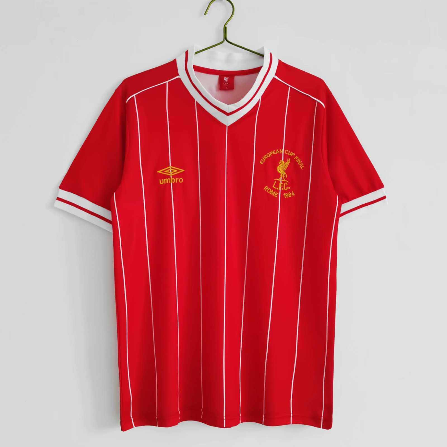 Retro Liverpool UCL Final 1984 Edition Home Shirt 1981/84