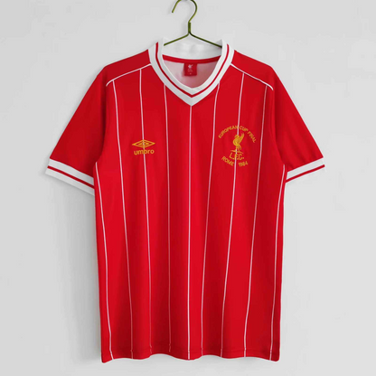 Retro Liverpool UCL Final 1984 Edition Home Shirt 1981/84