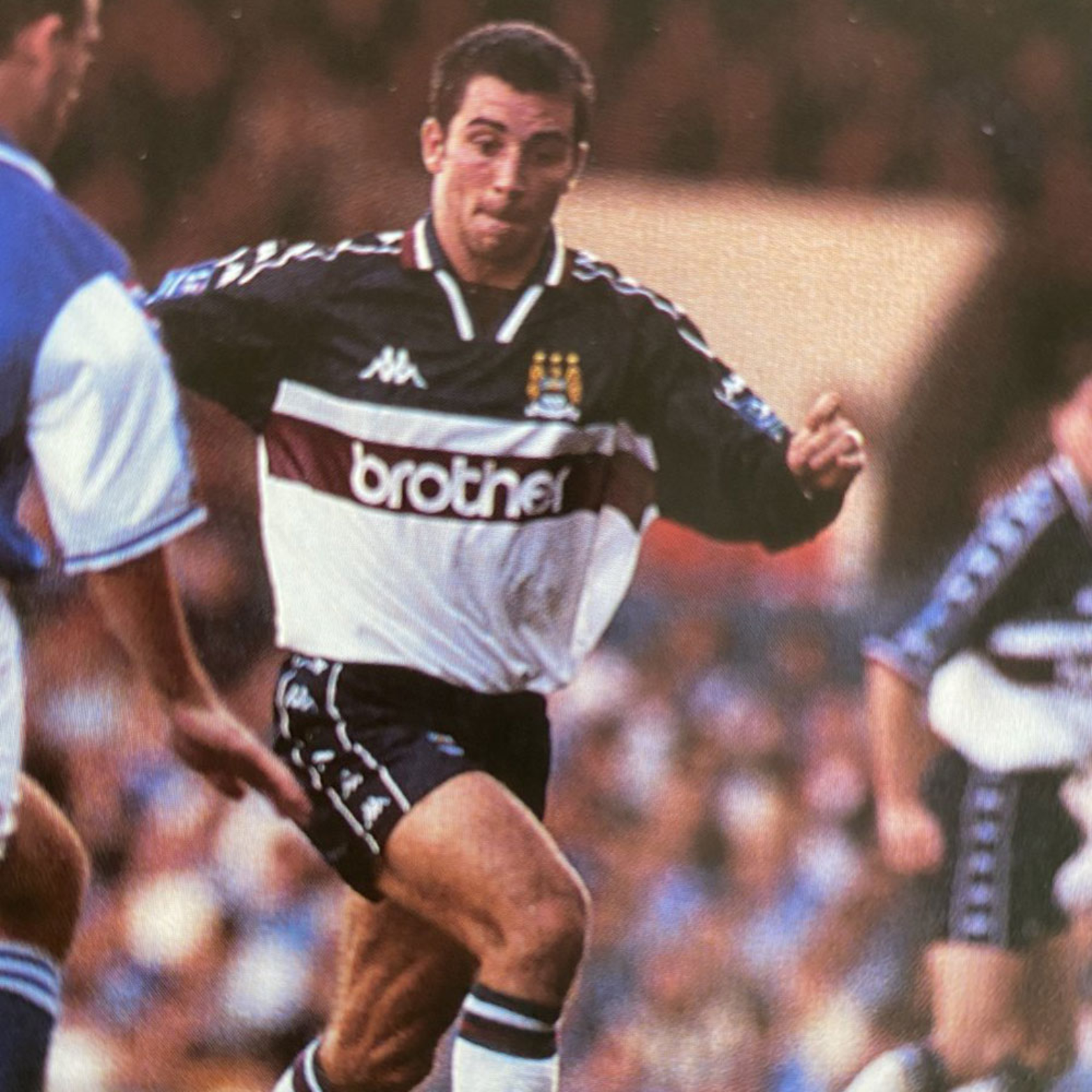 Retro Manchester City Away Shirt 1997/98