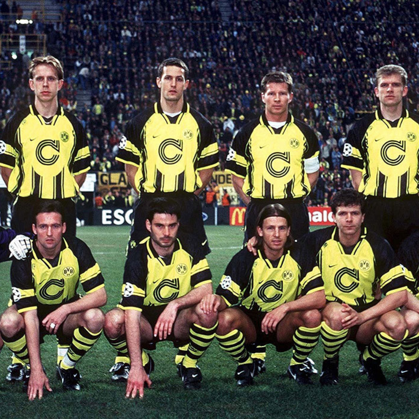 Retro Borussia Dortmund Home Shirt 1995/96