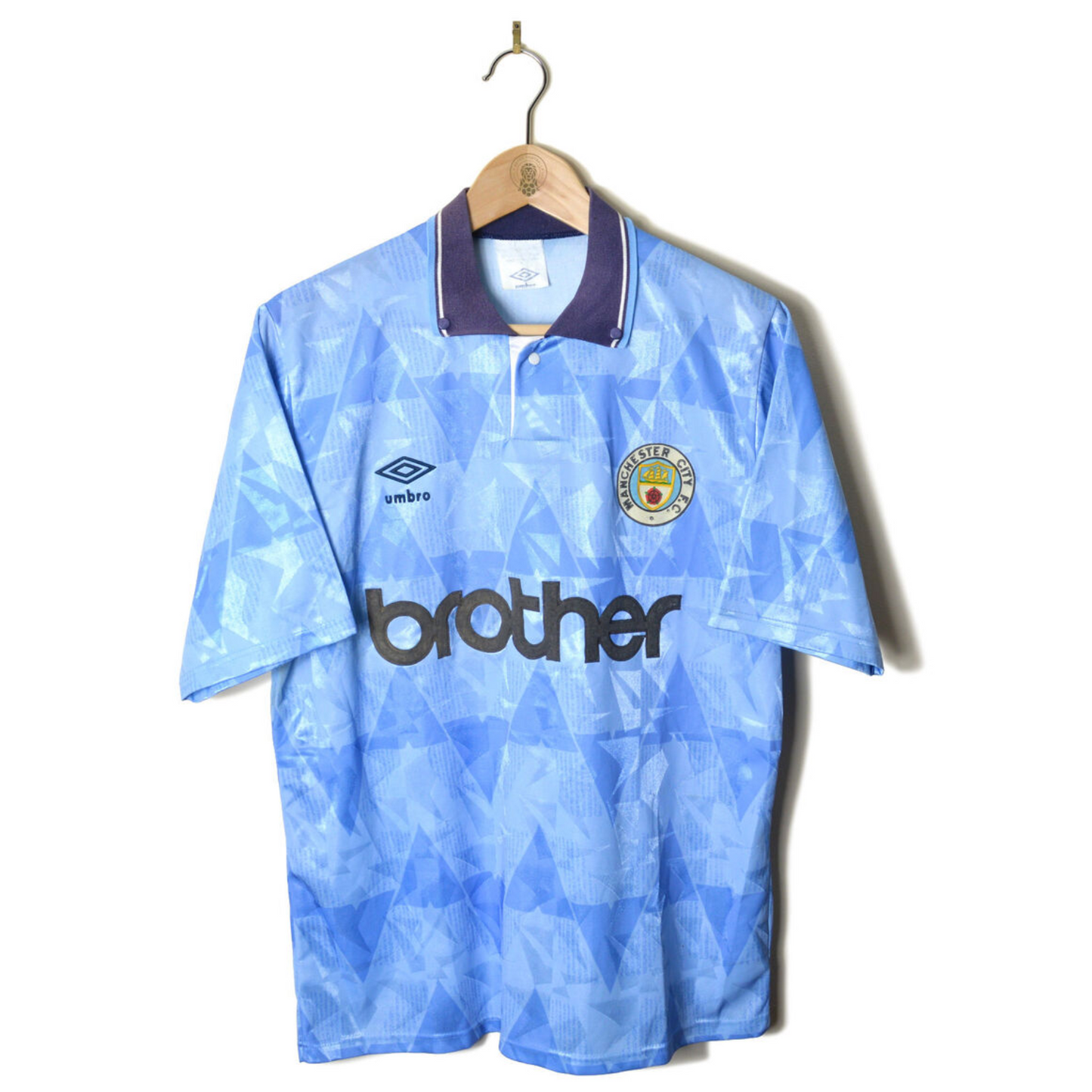Retro Manchester City Home Shirt 1989/99