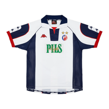 Retro Red Star Belgrade Away Shirt 1999/01