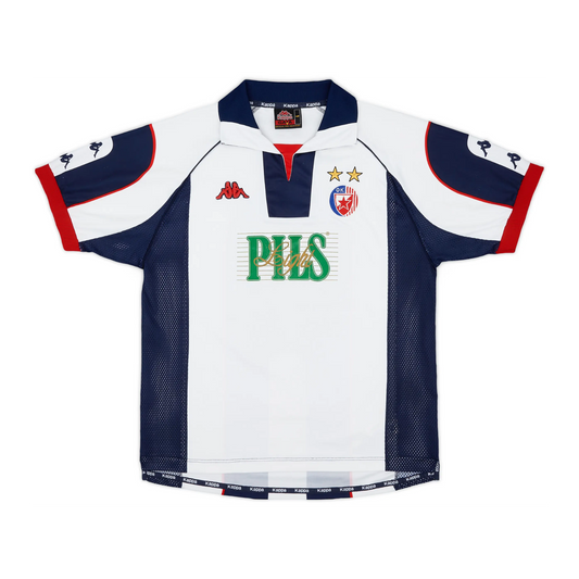 Retro Red Star Belgrade Away Shirt 1999/01