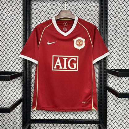 Retro Manchester United Home Shirt 2006/07