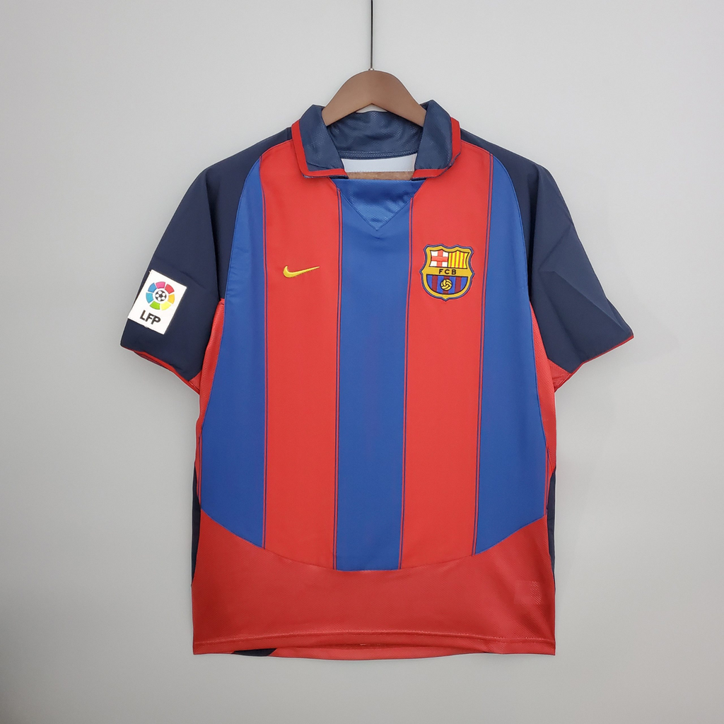 Retro Barcelona Home Shirt 2003/04