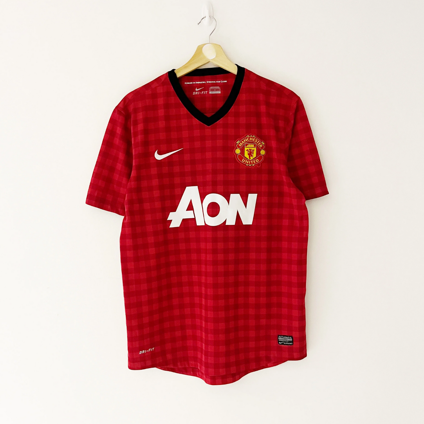 Retro Manchester United Home Shirt 2012/13