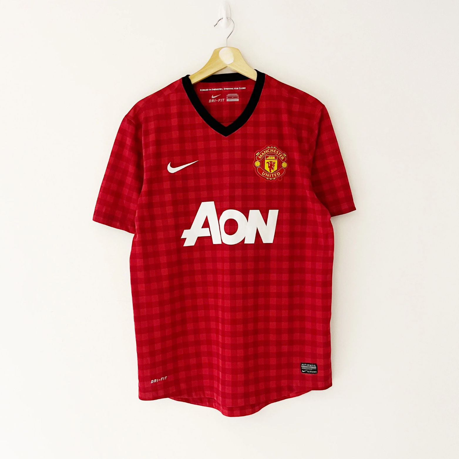 Retro Manchester United Home Shirt 2012/13