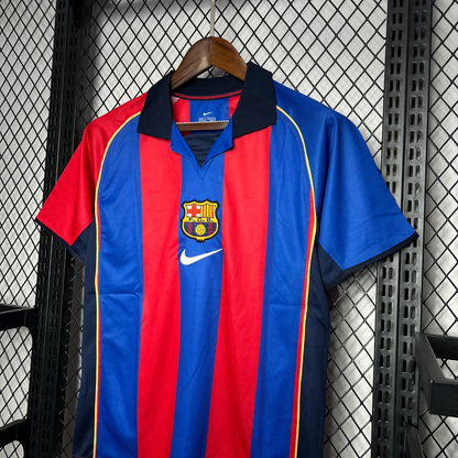 Retro Barcelona Home Shirt 2001/02