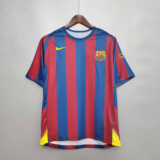 Retro Barcelona Home Shirt 2005/06