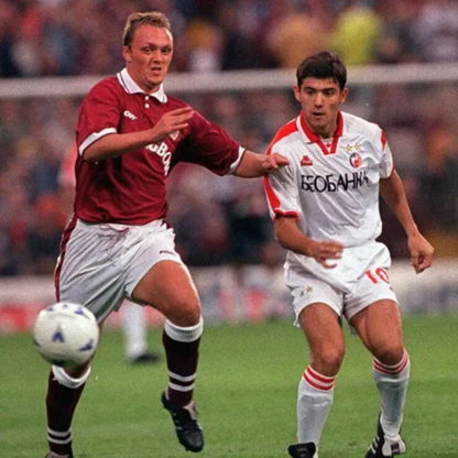 Retro Red Star Belgrade Away Shirt 1995/97