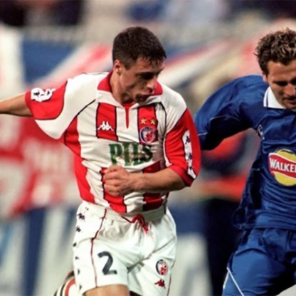 Retro Red Star Belgrade Home Shirt 1999/01