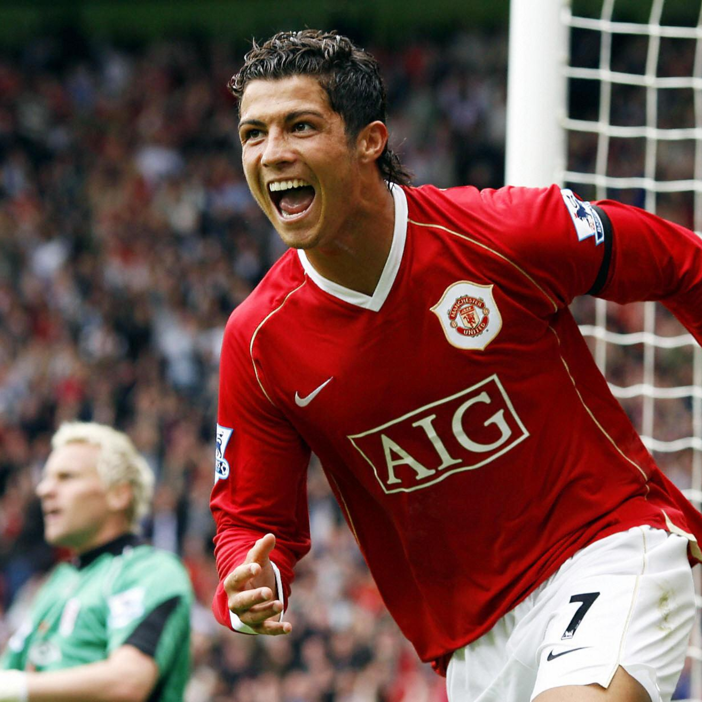 Retro Manchester United Home Shirt 2006/07