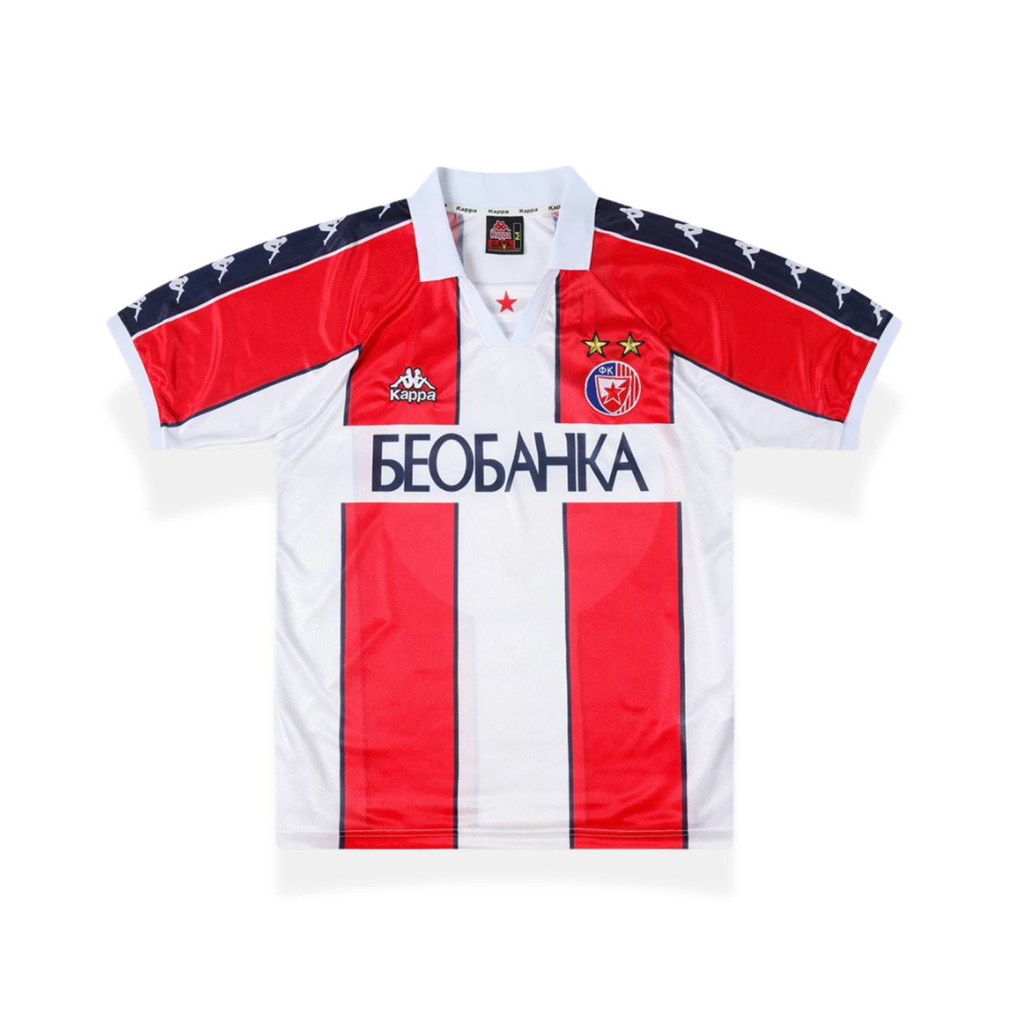 Retro Red Star Belgrade Home Shirt 1995/97