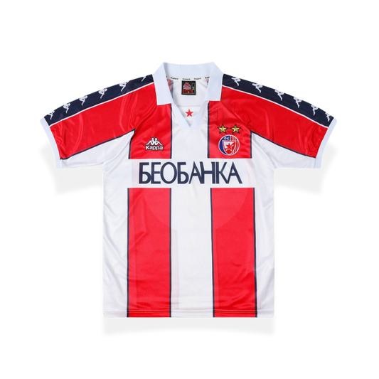 Retro Red Star Belgrade Home Shirt 1995/97