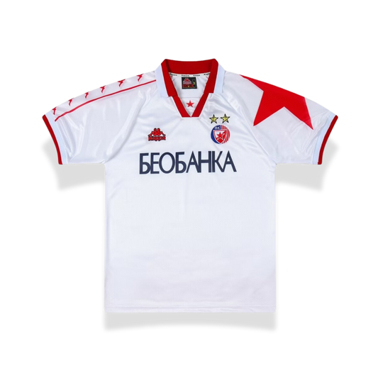 Retro Red Star Belgrade Away Shirt 1995/97