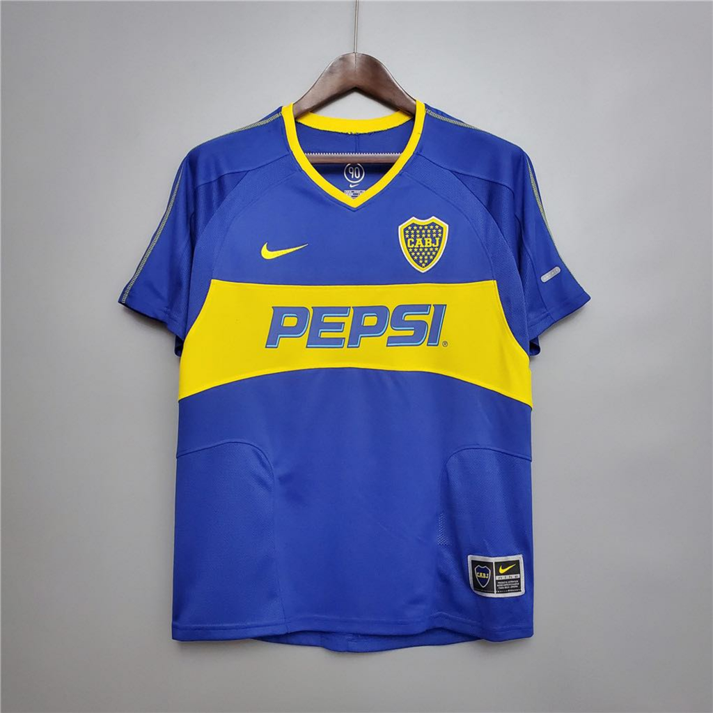 Retro Boca Juniors Home Shirt 2003/04