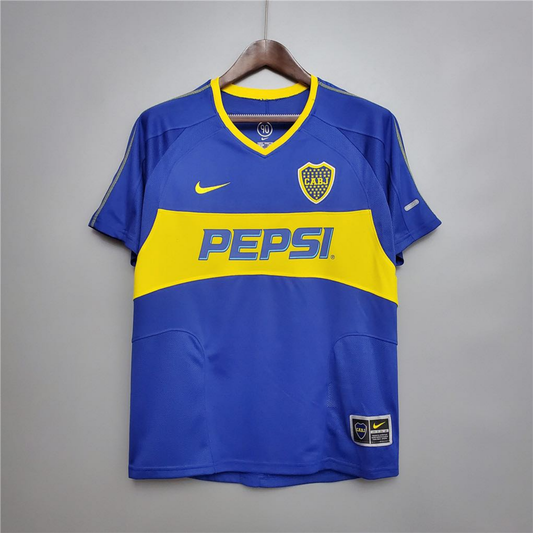 Retro Boca Juniors Home Shirt 2003/04
