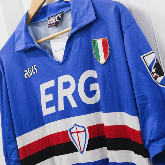 Retro Sampdoria Home Shirt 1990/91