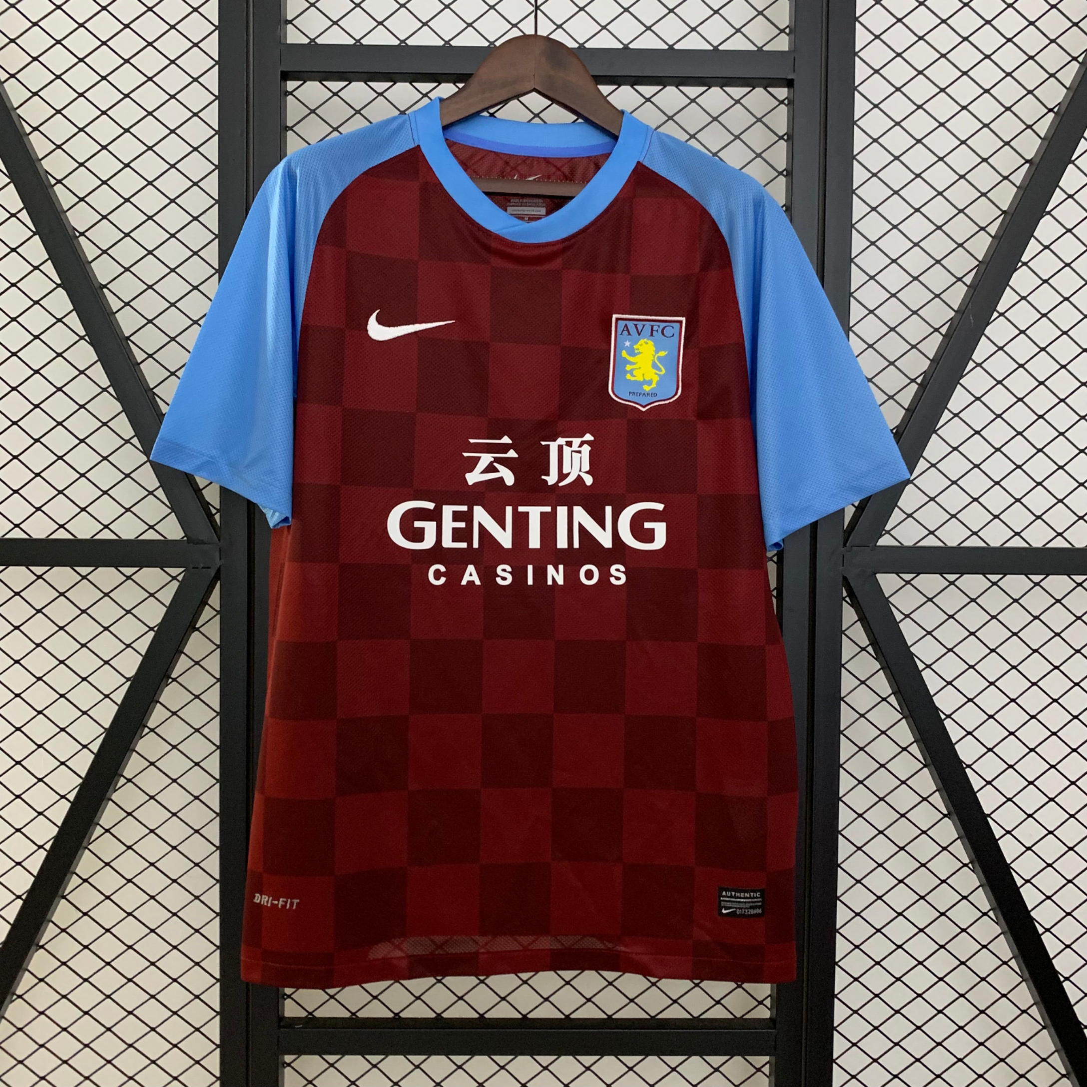 Retro Aston Villa Home Shirt 2011/12